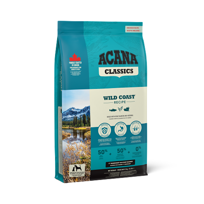 Acana Wild Coast Xira Trofi Skulou me Psari 9,7kg
